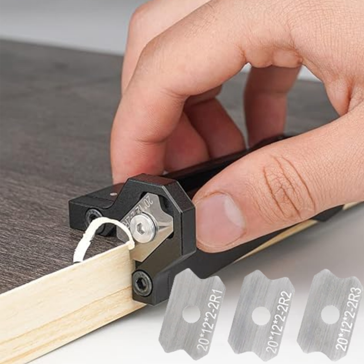 Woodworking For Beginners - أداة تشذيب حواف قشرة الخشب، أداة