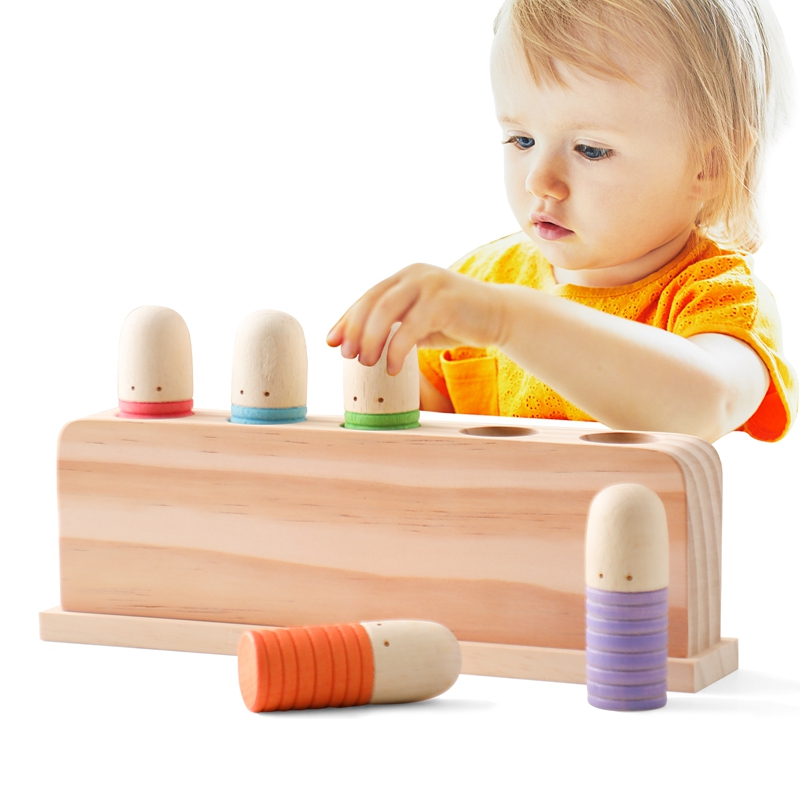 Woodworking For Kids - لعبة خشبية للتعرف على الألوان المرتدة