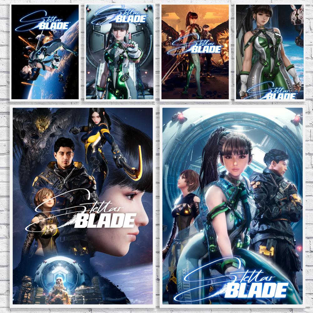 Drawknife Blade - لوحة فنية بتصميم لعبة S-Stellar Blade،