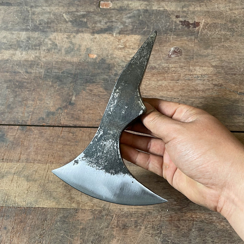 Woodworking Hatchet - فأس تكتيكي من الفولاذ النقي المطروق،