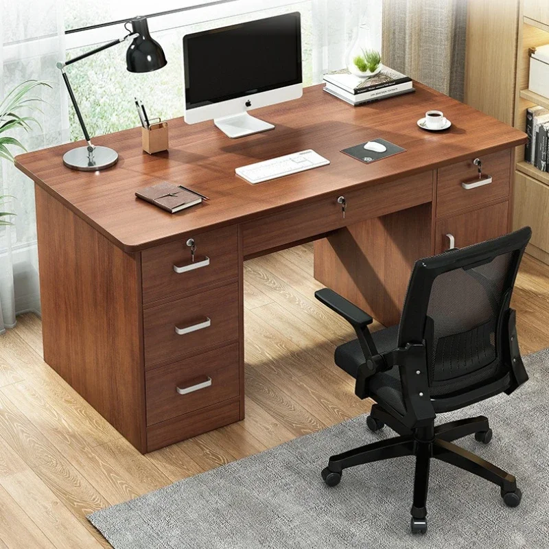 Woodworking Plans - مكتب كمبيوتر متعدد الوظائف مع أدراج،