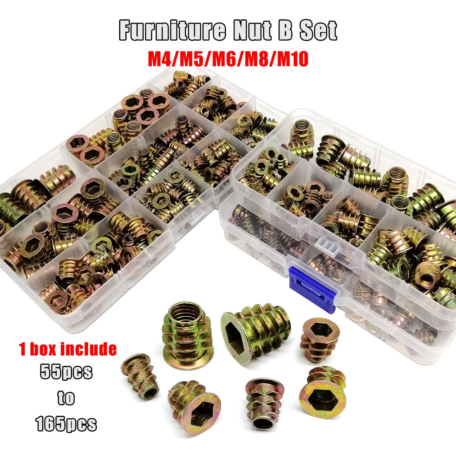 Cabinet Scraper Set - طقم طقم صمولة M4 M5 M6