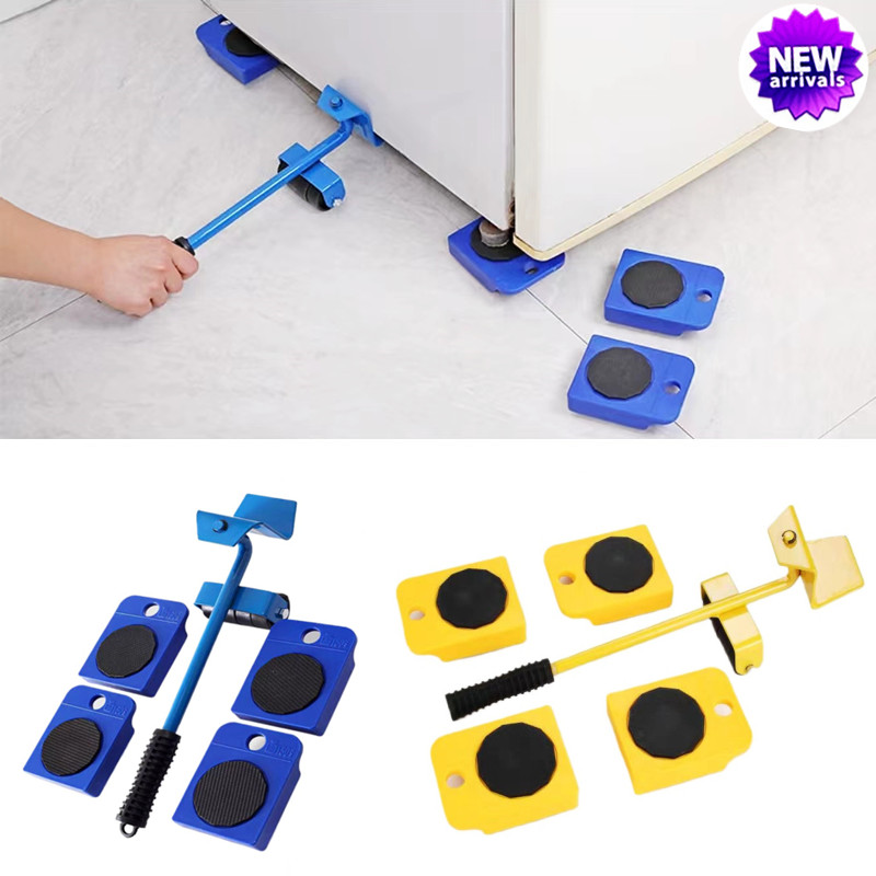 Cabinet Scraper Set - مجموعة أدوات نقل الأثاث، أسطوانة متحركة