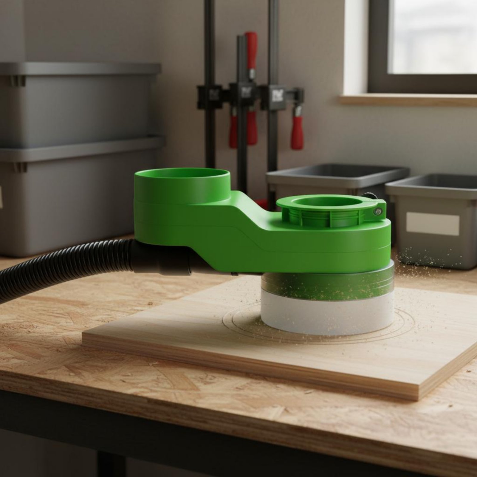 غطاء شفط الغبار للمحور لآلات ا - مراجعة Woodworking Cutting Tools وسعره