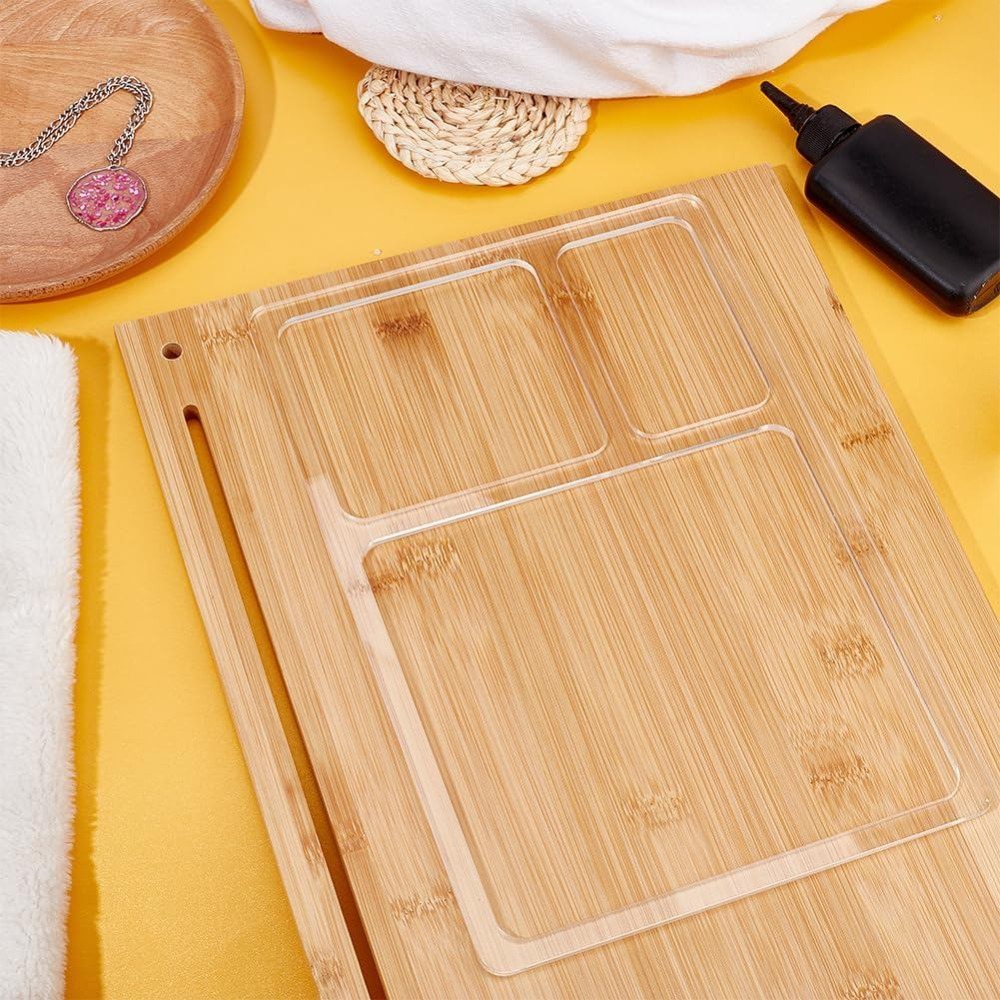 قالب راوتر أكريليك شفاف مستطيل - مراجعة Woodworking Templates وسعره