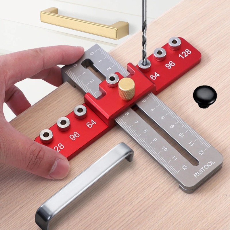 مسطرة قوالب تحديد مواقع الثقوب - مراجعة Woodworking Templates وسعره