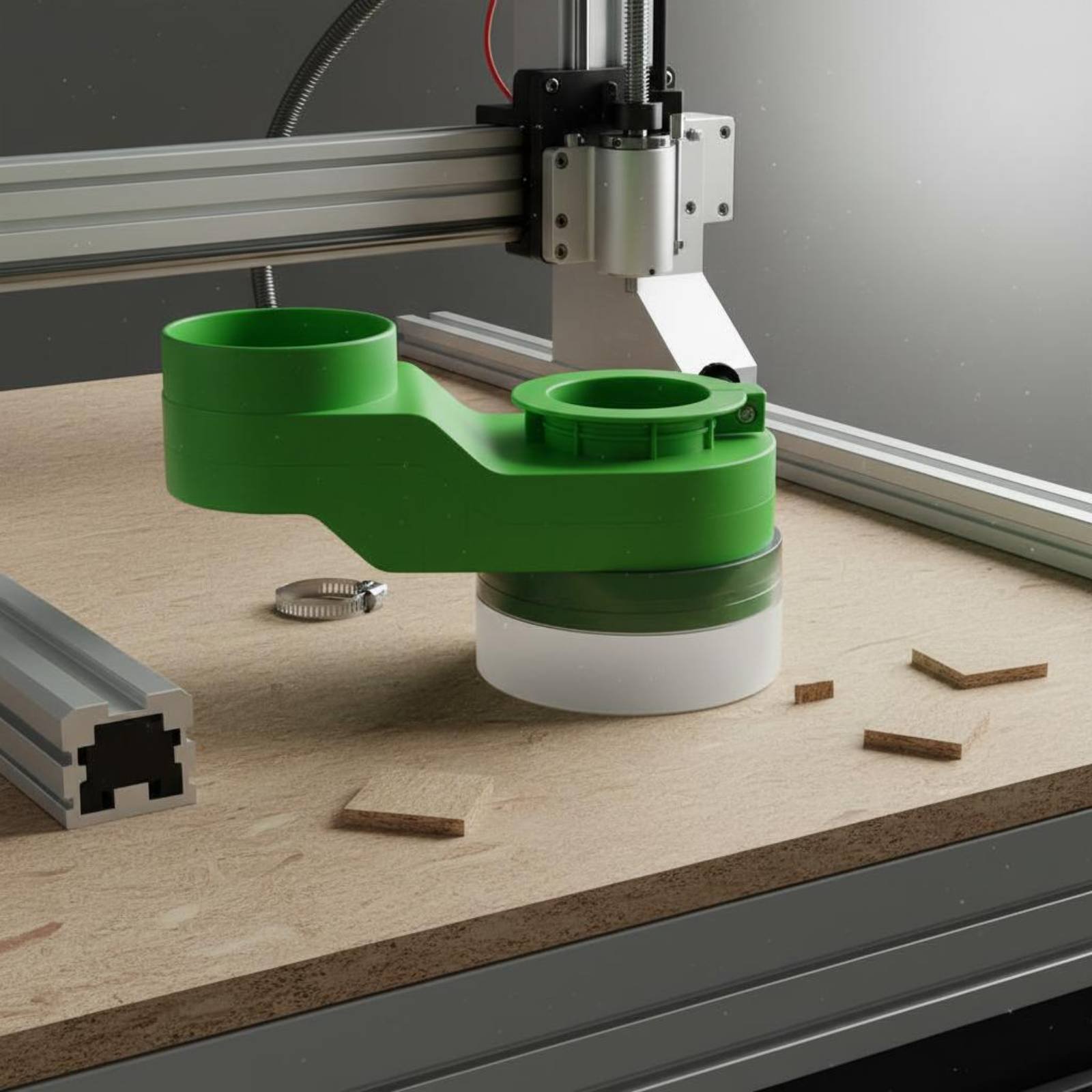 غطاء شفط الغبار للمغزل لآلة ال - مراجعة Woodworking Cutting Tools وسعره