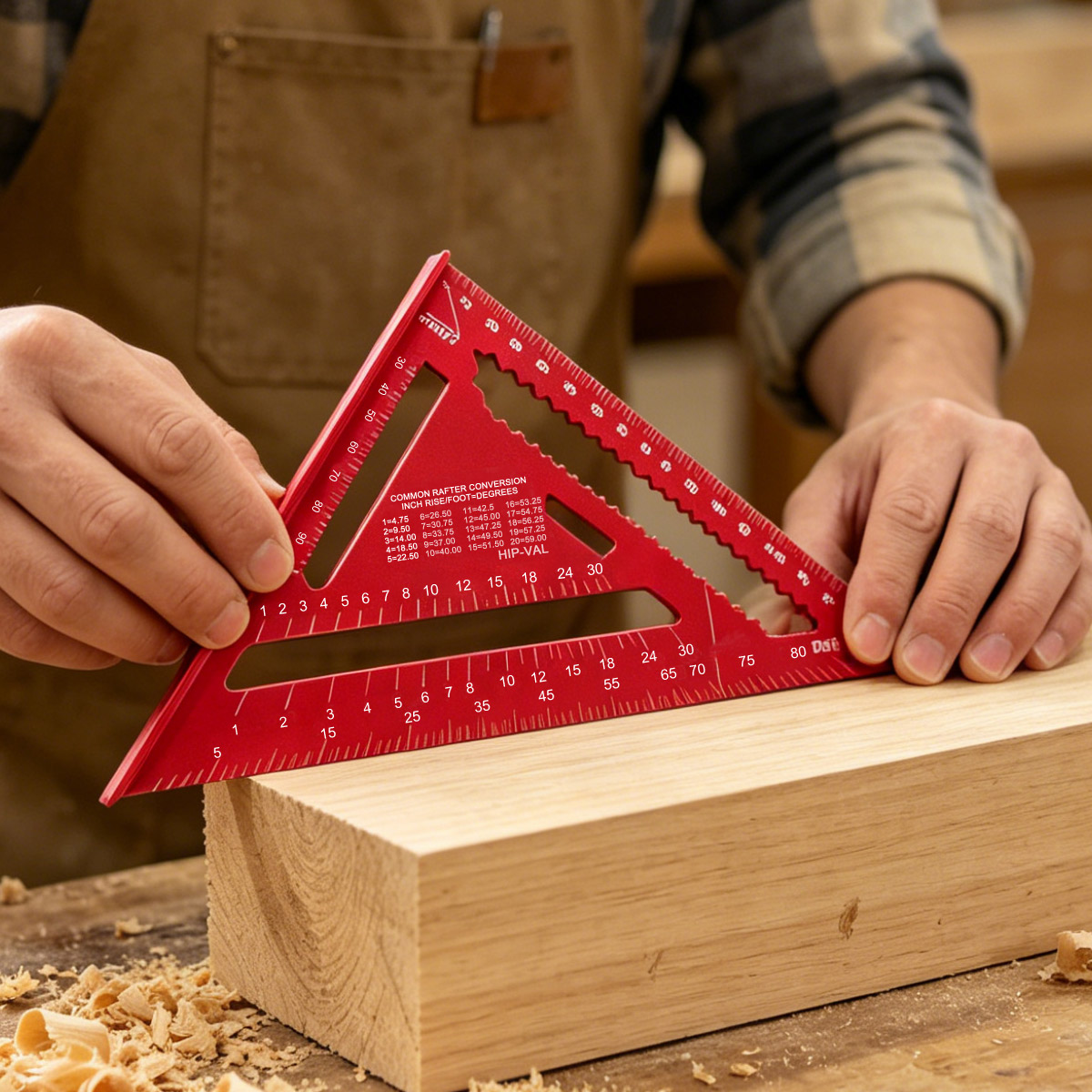 مسطرة مثلثة عالية الدقة من سبا - مراجعة Woodworking Studio وسعره