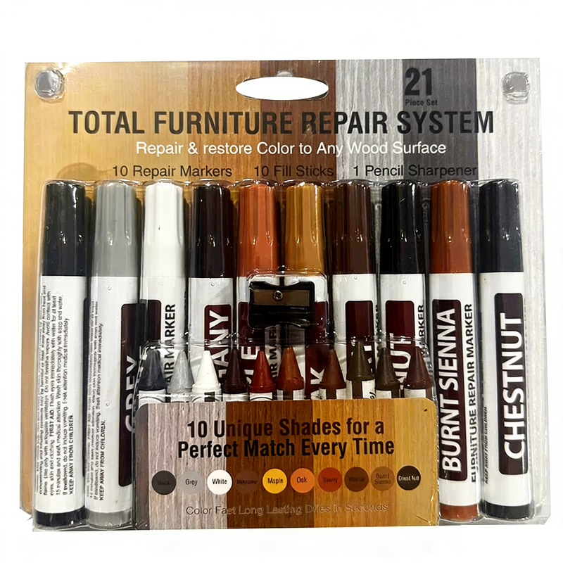 6-12 قطعة أقلام إصلاح الأثاث،  - مراجعة Cabinet Scraper Set وسعره