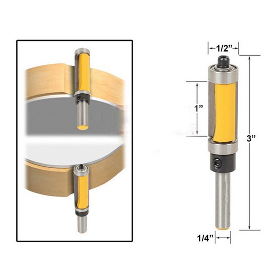 ريشة راوتر من سبيكة معدنية لقص - مراجعة Woodworking Templates وسعره