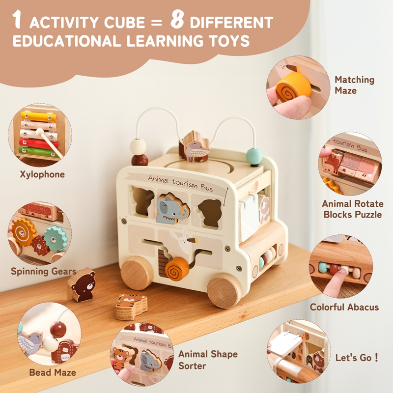 ألعاب مونتيسوري الخشبية للأطفا - مراجعة Woodworking For Kids وسعره