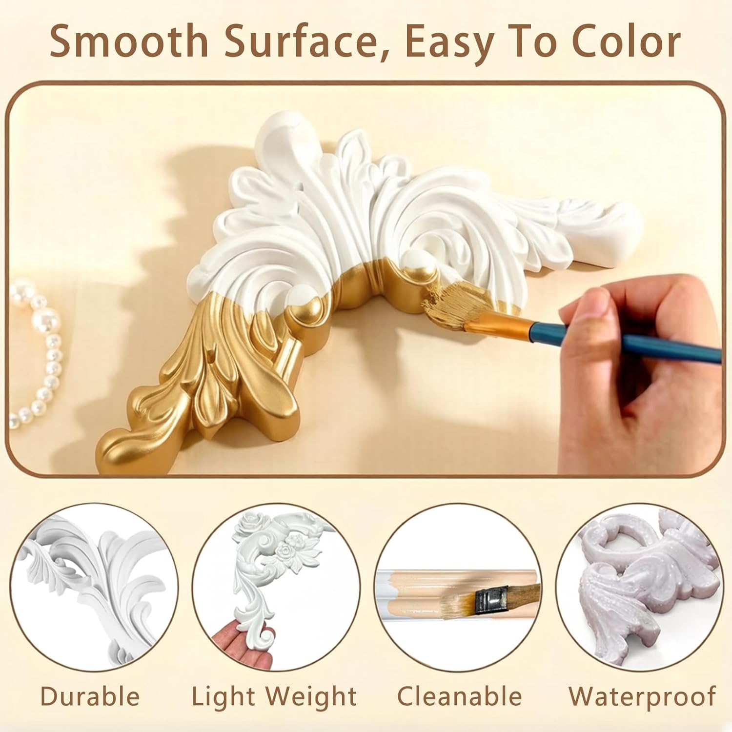 قوالب زاوية زخرفية من البولي ي - مراجعة Cabinet Scraper Set وسعره