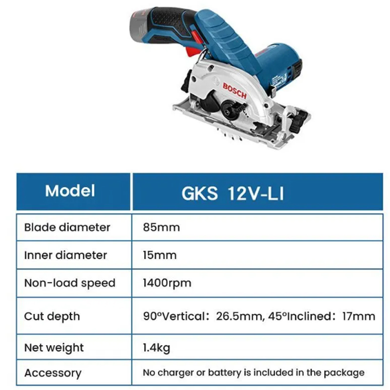 منشار دائري كهربائي BOSCH GKS  - مراجعة Woodworking Saw وسعره