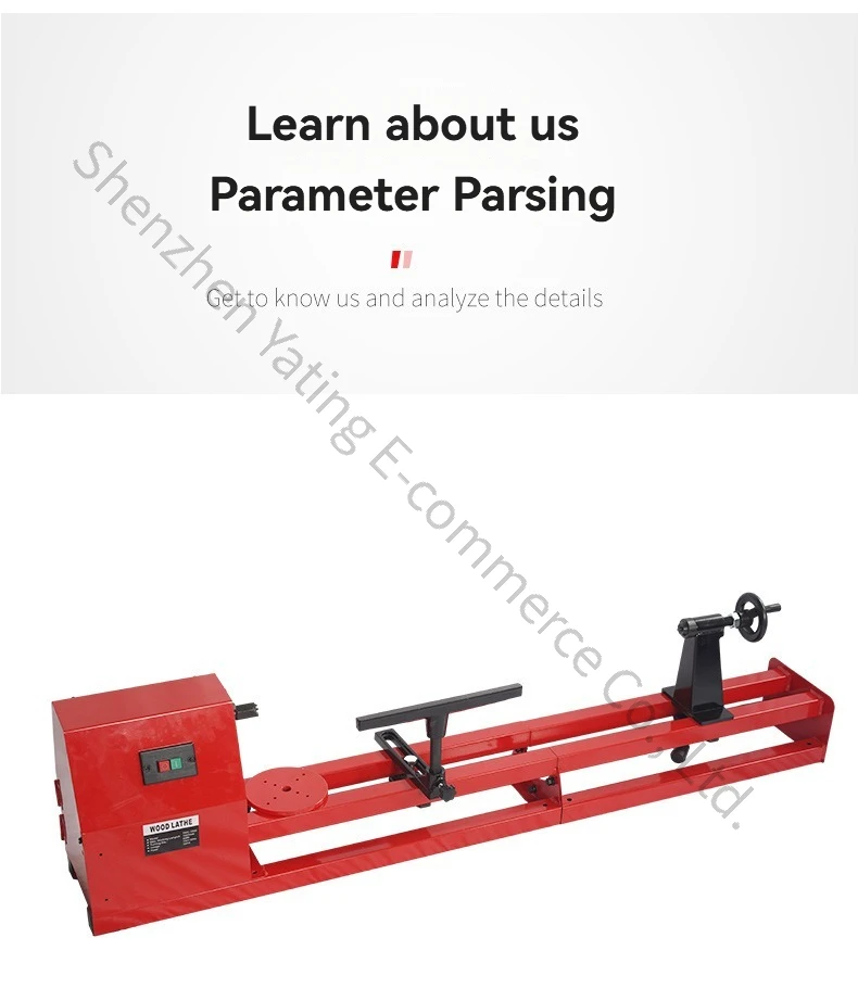 مخرطة خشب منزلية متعددة الوظائ - مراجعة Woodworking Lathe Machine وسعره