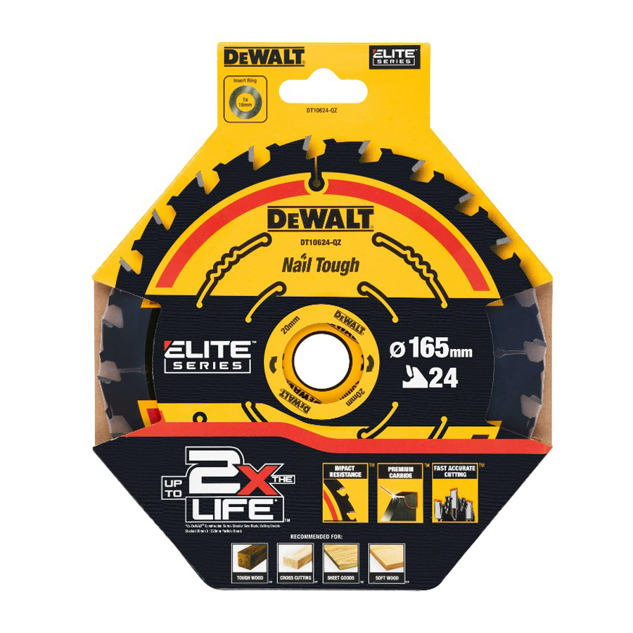 DEWALT DT10624-QZ 1/3 قطعة شفر - مراجعة Woodworking Saw وسعره