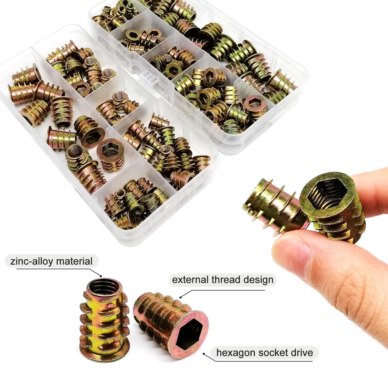 طقم طقم صمولة M4 M5 M6 M8 لخزا - مراجعة Cabinet Scraper Set وسعره