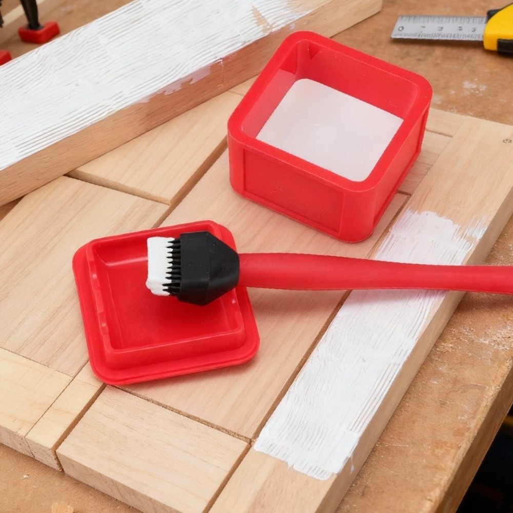 فرشاة غراء سيليكون مع غطاء قاب - مراجعة Woodworking Glue Applicator وسعره