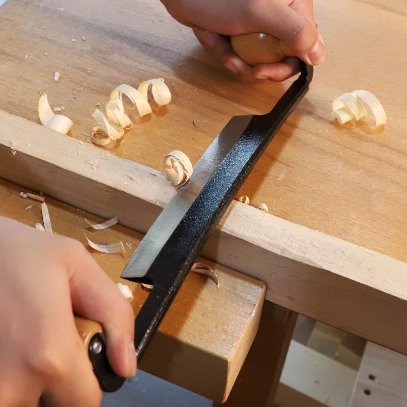 مكشطة Debarking النجارة أداة ا - مراجعة Drawknife Blade وسعره