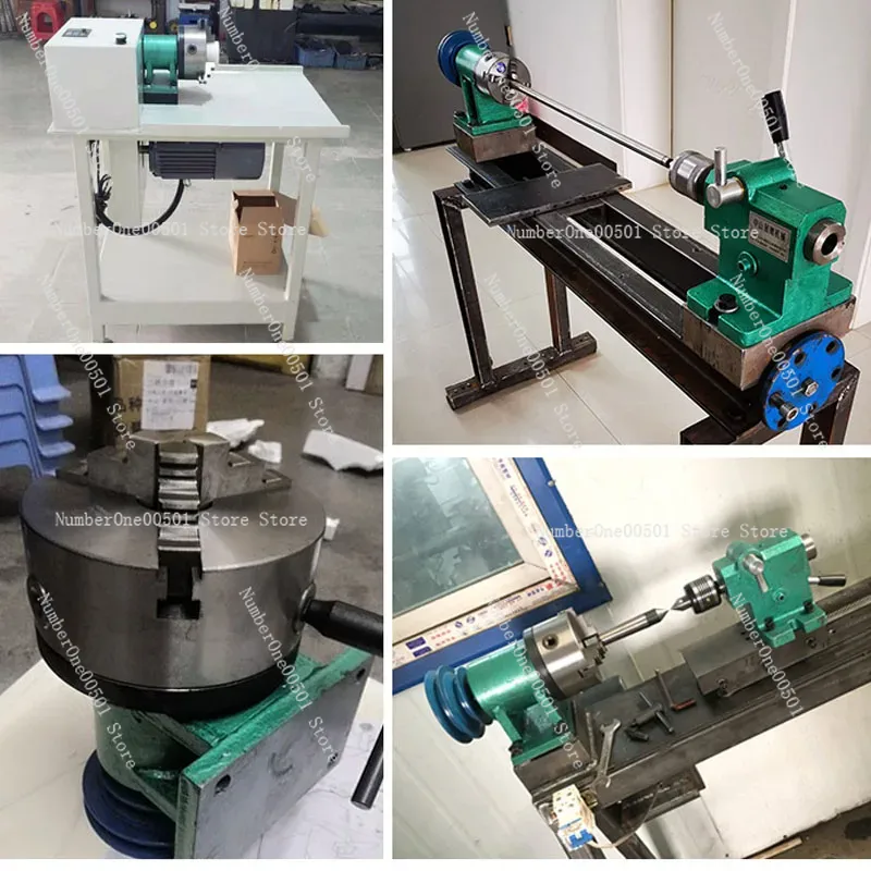 مخرطة محلية الصنع المغزل النجا - مراجعة Woodworking Lathe Machine وسعره