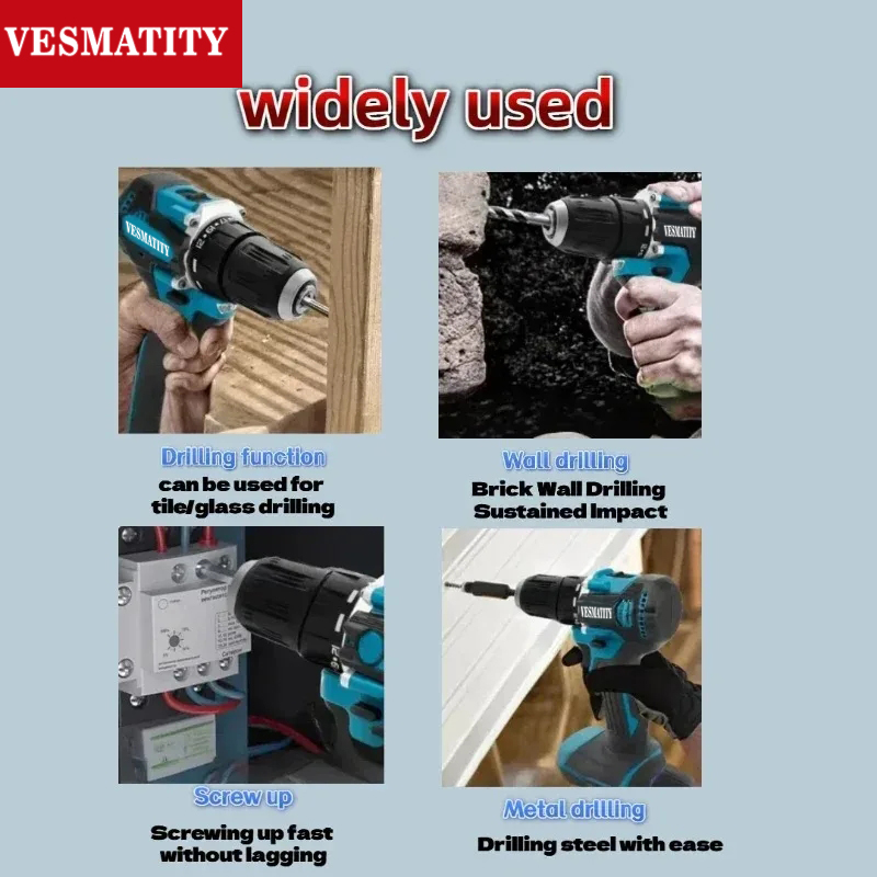 DDF487 مثقاب لاسلكي بدون فرشاة - مراجعة Makita Drill Ddf484 وسعره